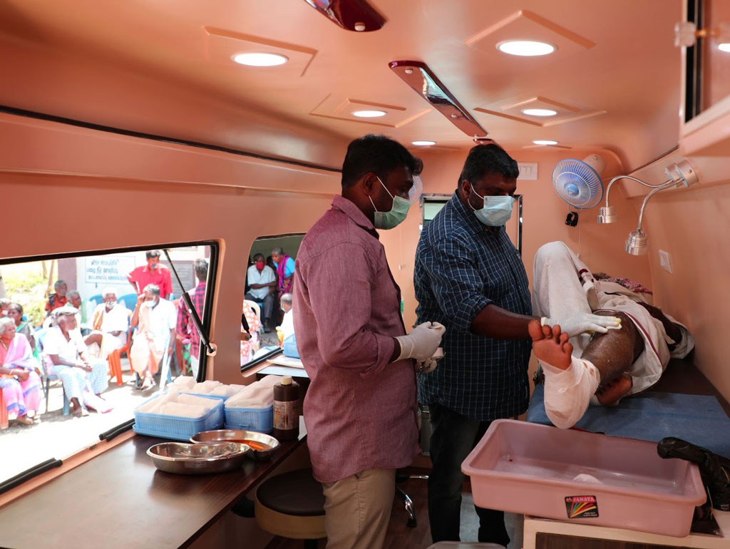 Here’s how the new medical van is changing lives in remote villages